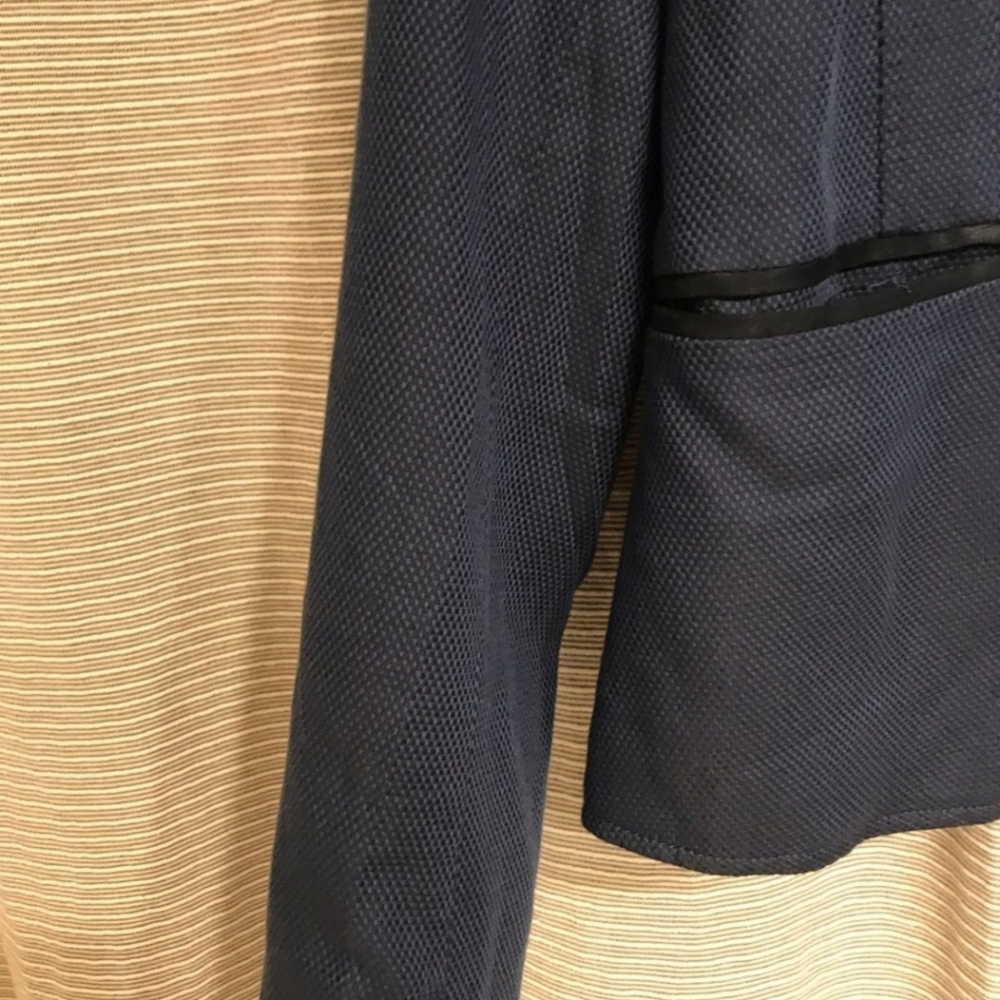Timeout Blue Textured Blazer, NWT, size 42 - Picture 8 of 10